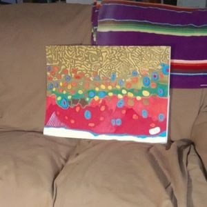 Abstract Scale View Brown Trout, Oroginal Pen and Ink